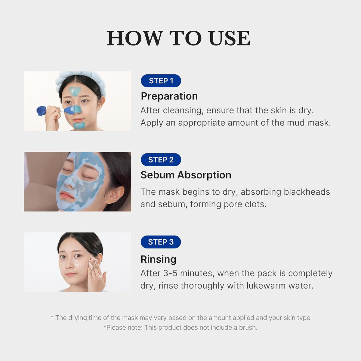 How to use the Blue Clay Pore Mask
