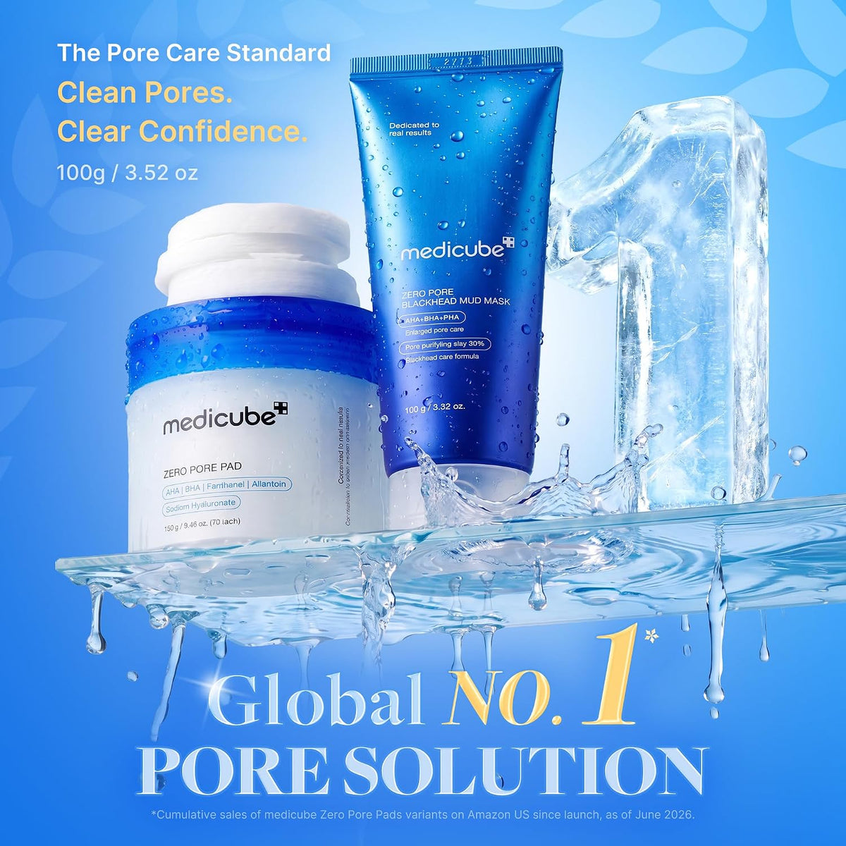 toner pads and Blackhead Mud Mask 100 g
